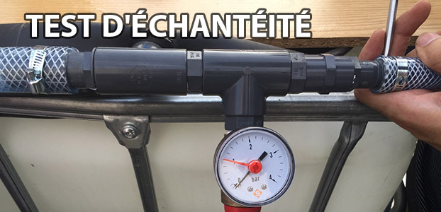 Test d’étanchéité