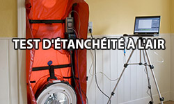 Test d'étanchéité à l'air