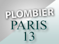 Intervention de notre plombier Paris 13