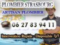 Plombier Strasbourg émérite