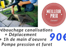 debouchage canalisations