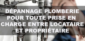 prise en charge du dépannage plomberie