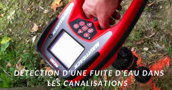 Détection d&rsquo;une fuite d&rsquo;eau dans les canalisations