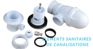Les éléments sanitaires de canalisations