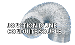 Jonction conduite souple