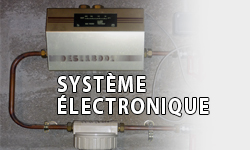 système électronique de filtre anti-calcaire