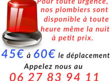 urgence plombier Paris 8